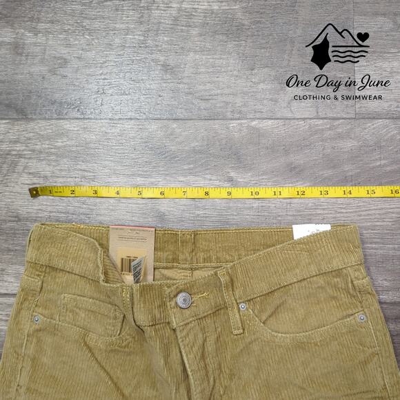 Levi's 314 Shaping Straight Corduroy Pants Size 29X30 - Picture 3 of 6